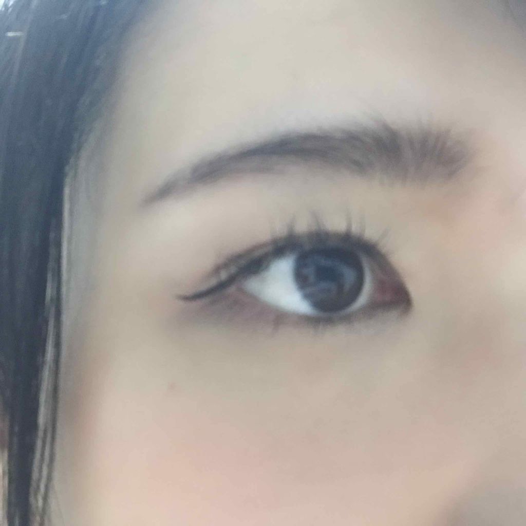 リキッドアイライナー (旧)/キャンメイク/リキッドアイライナーを使ったクチコミ（1枚目）