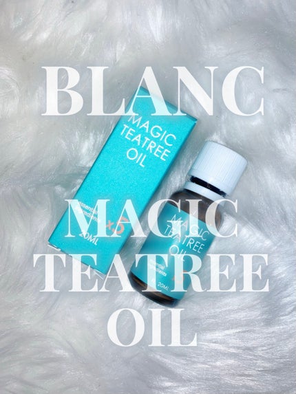 マジックティーツリーオイル/ブラン/フェイスオイルを使ったクチコミ(1枚目)