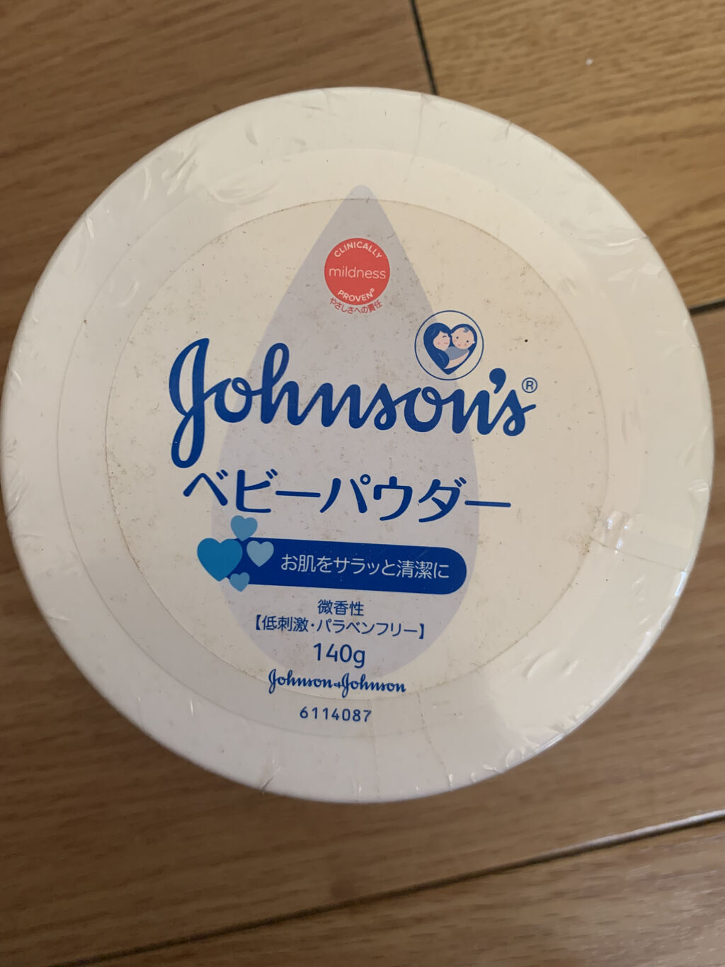 ジョンソン ベビーパウダー/ジョンソンベビー/ボディパウダーを使ったクチコミ（1枚目）
