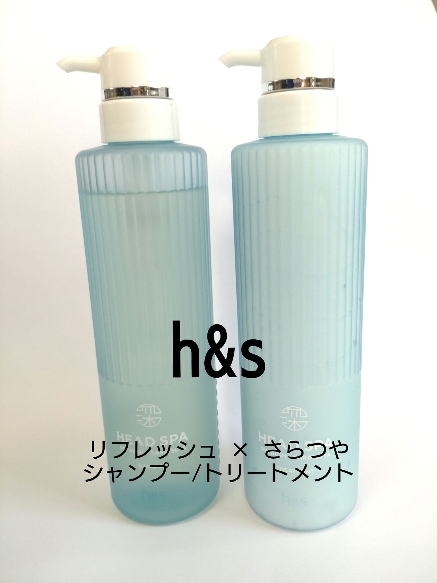 リフレッシュ × さらつや シャンプー/トリートメント/h&s/市販シャンプーを使ったクチコミ(1枚目)