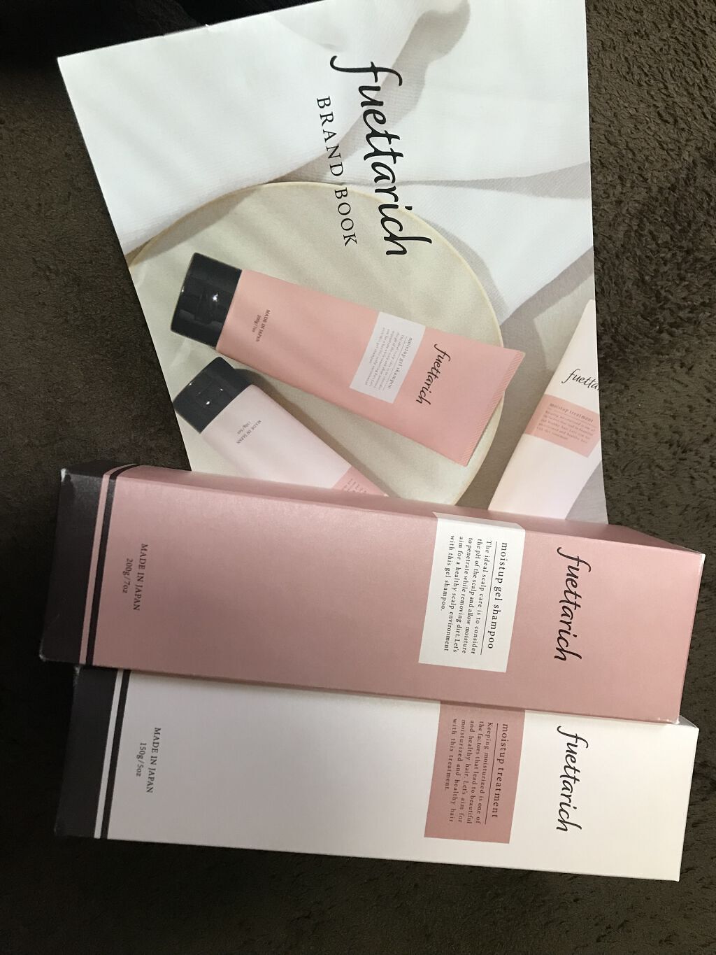 モイストアップ ジェル シャンプー/トリートメント/fuettarich (フエッタリッチ)/サロンシャンプーを使ったクチコミ（1枚目）