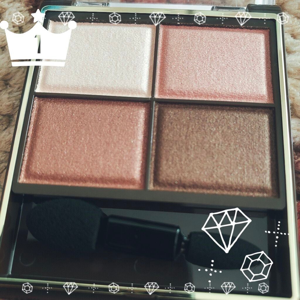 スキニーリッチシャドウ/excel/アイシャドウパレットを使ったクチコミ(2枚目)