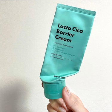 Lacto Cica Barrier Cream/unpa/フェイスクリームを使ったクチコミ（4枚目）