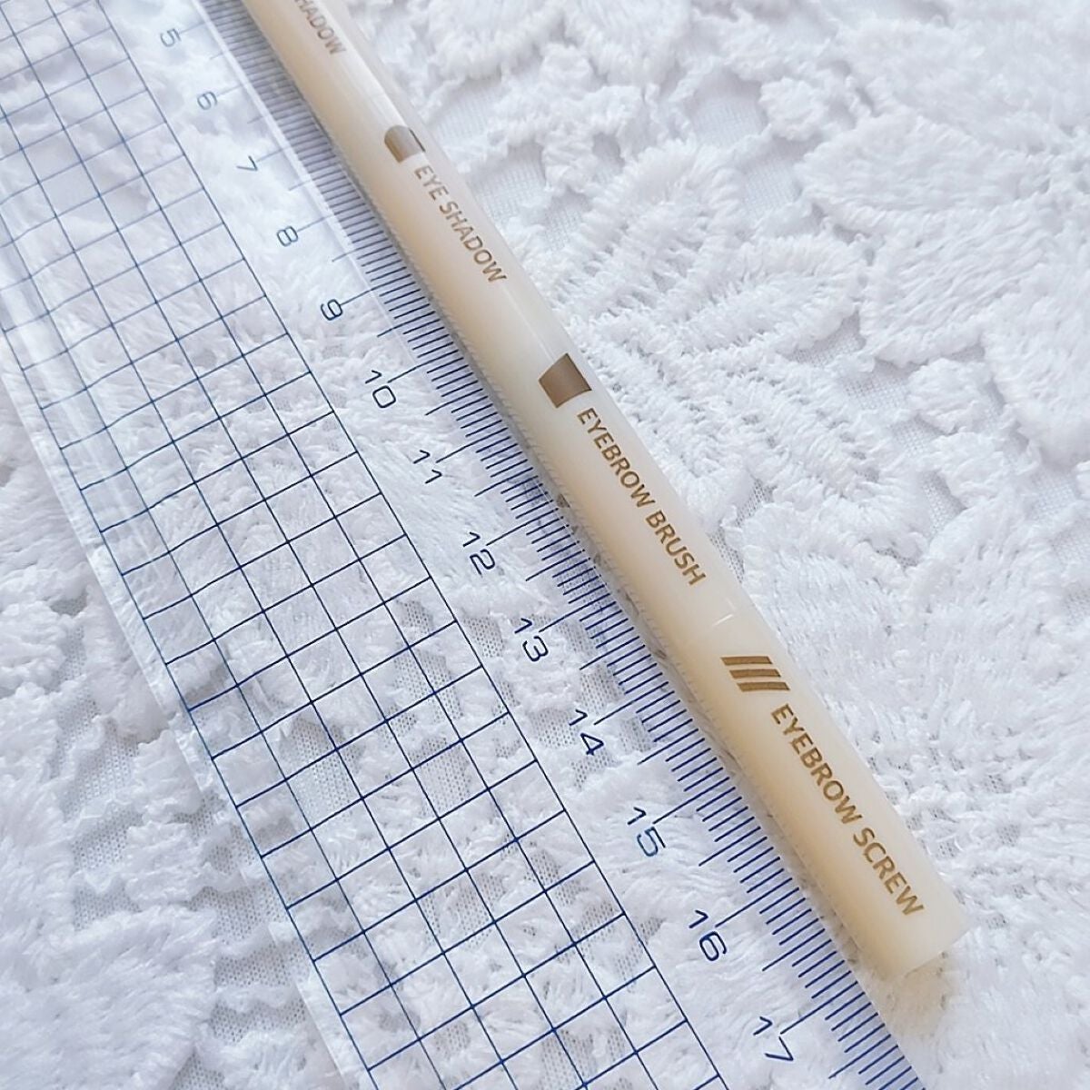 ロケット型 メイクブラシ/DAISO/メイクブラシを使ったクチコミ(6枚目)