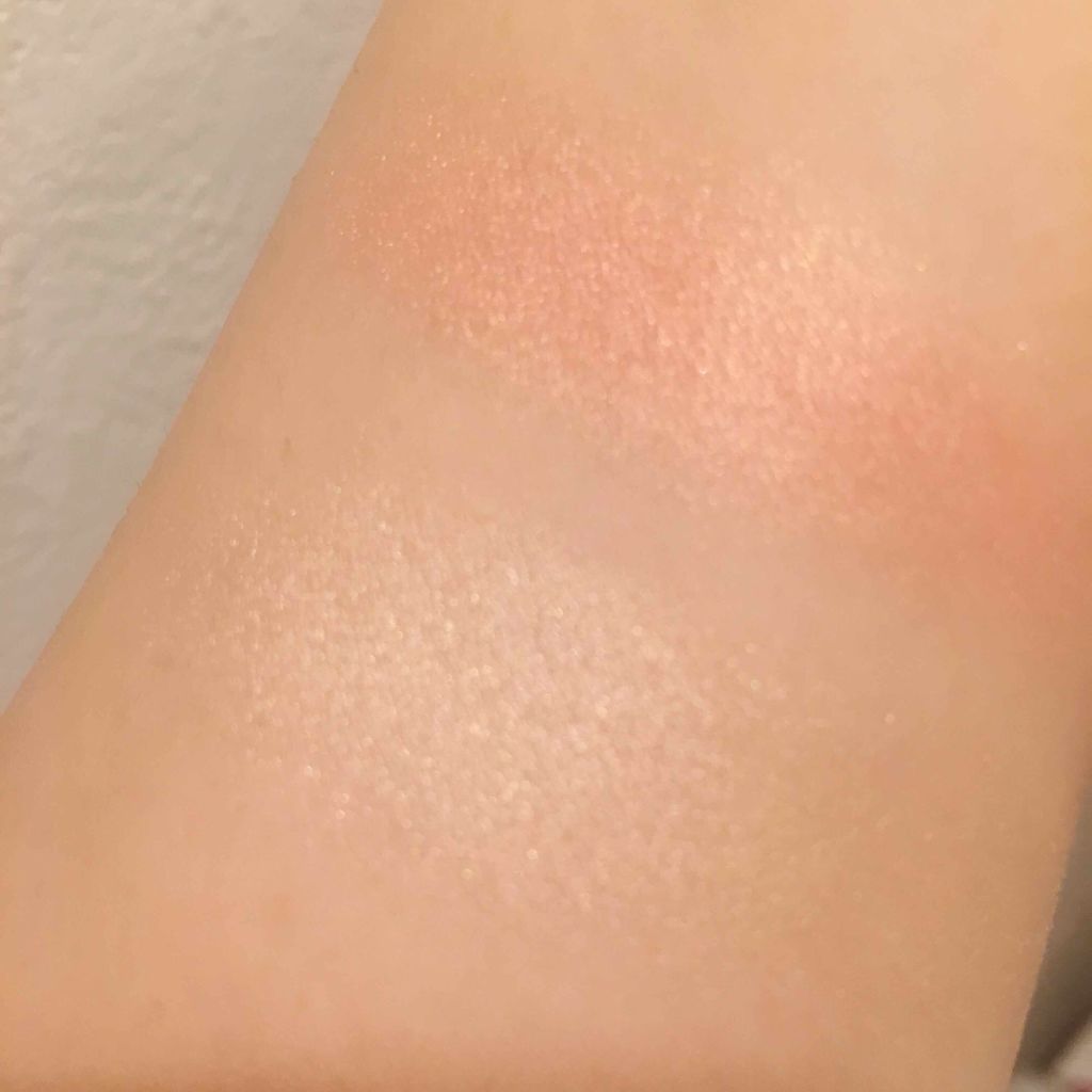 ベイクド ハイライター & ブラッシュ/e.l.f. Cosmetics/パウダーハイライトを使ったクチコミ(2枚目)