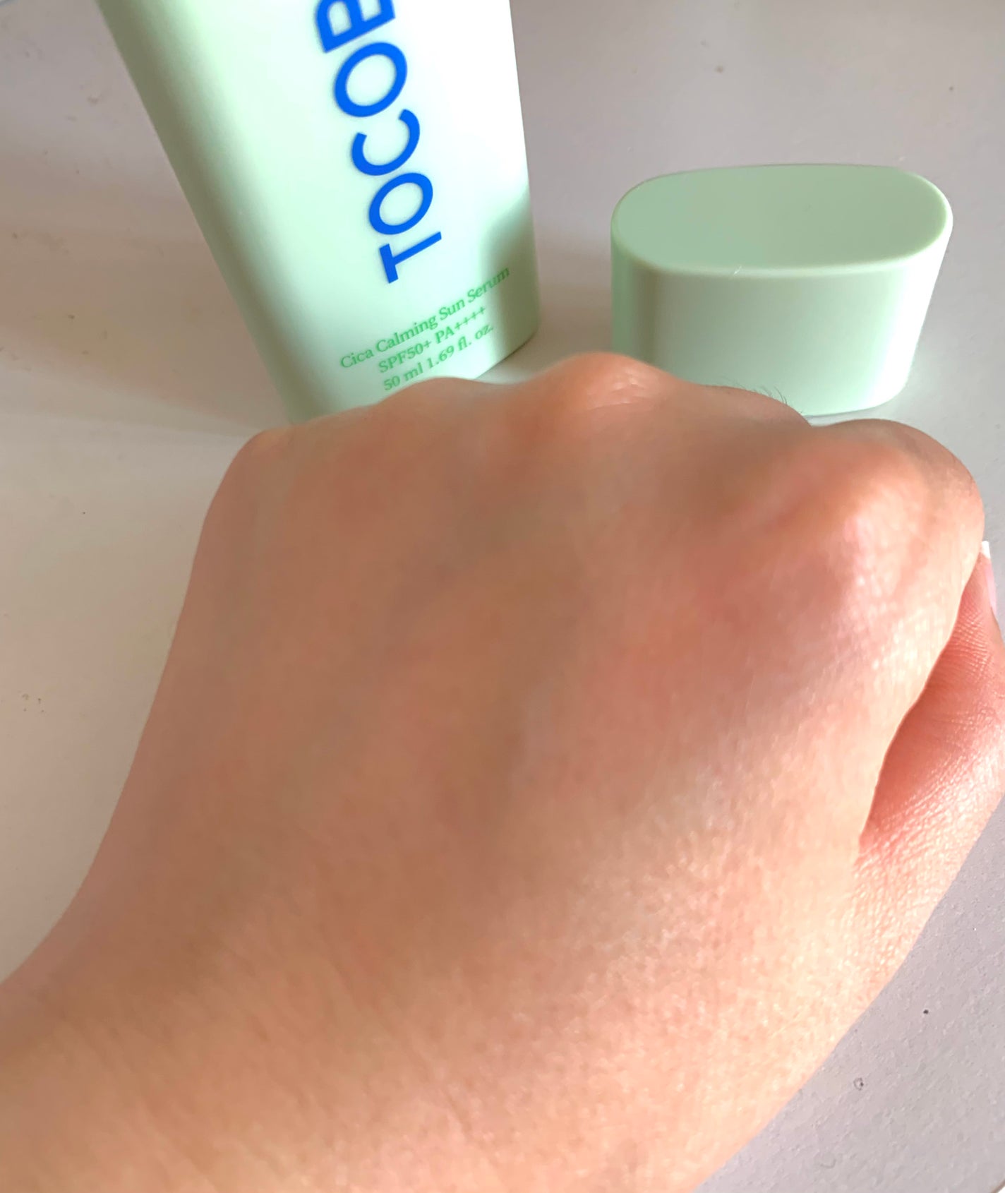 シカカーミングサンセラム/TOCOBO/日焼け止めクリームを使ったクチコミ(4枚目)