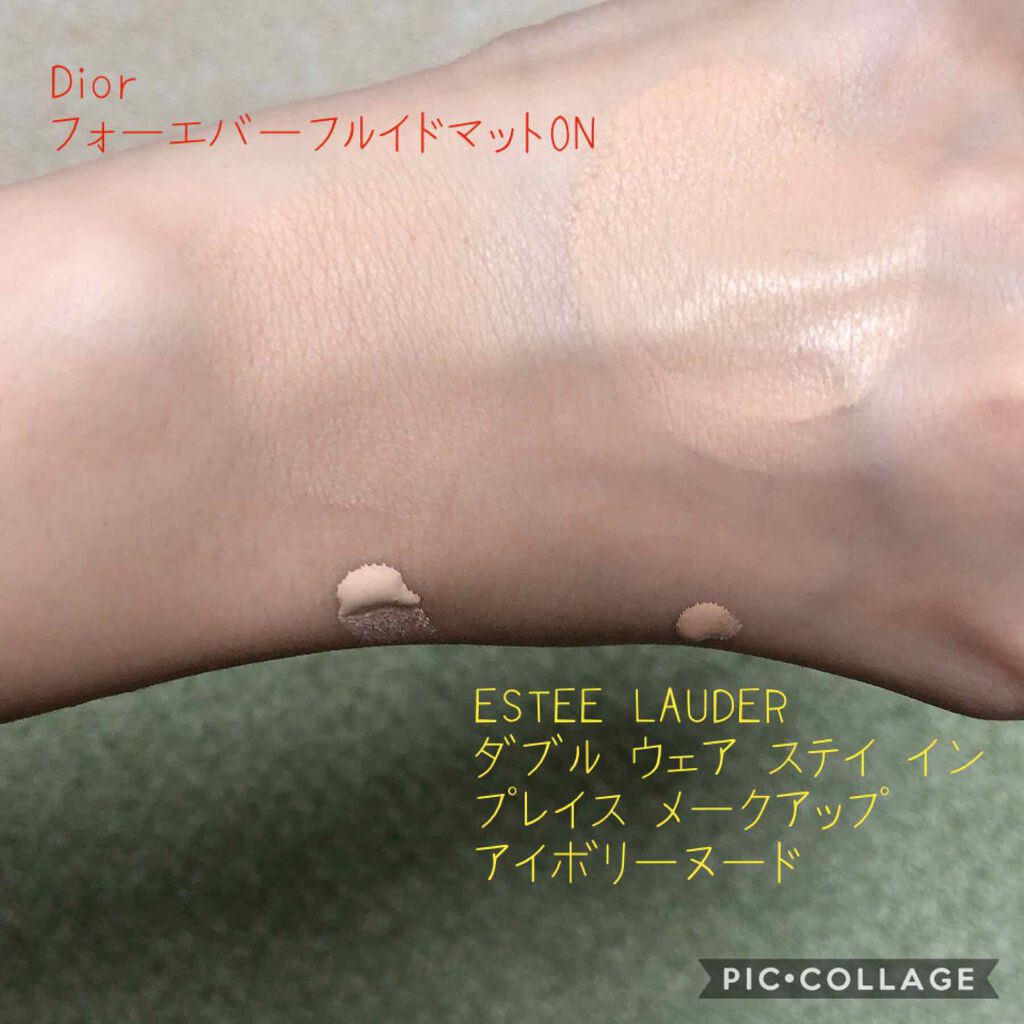 ダブル ウェア ステイ イン プレイス メークアップ /ESTEE LAUDER/リキッドファンデーションを使ったクチコミ(2枚目)