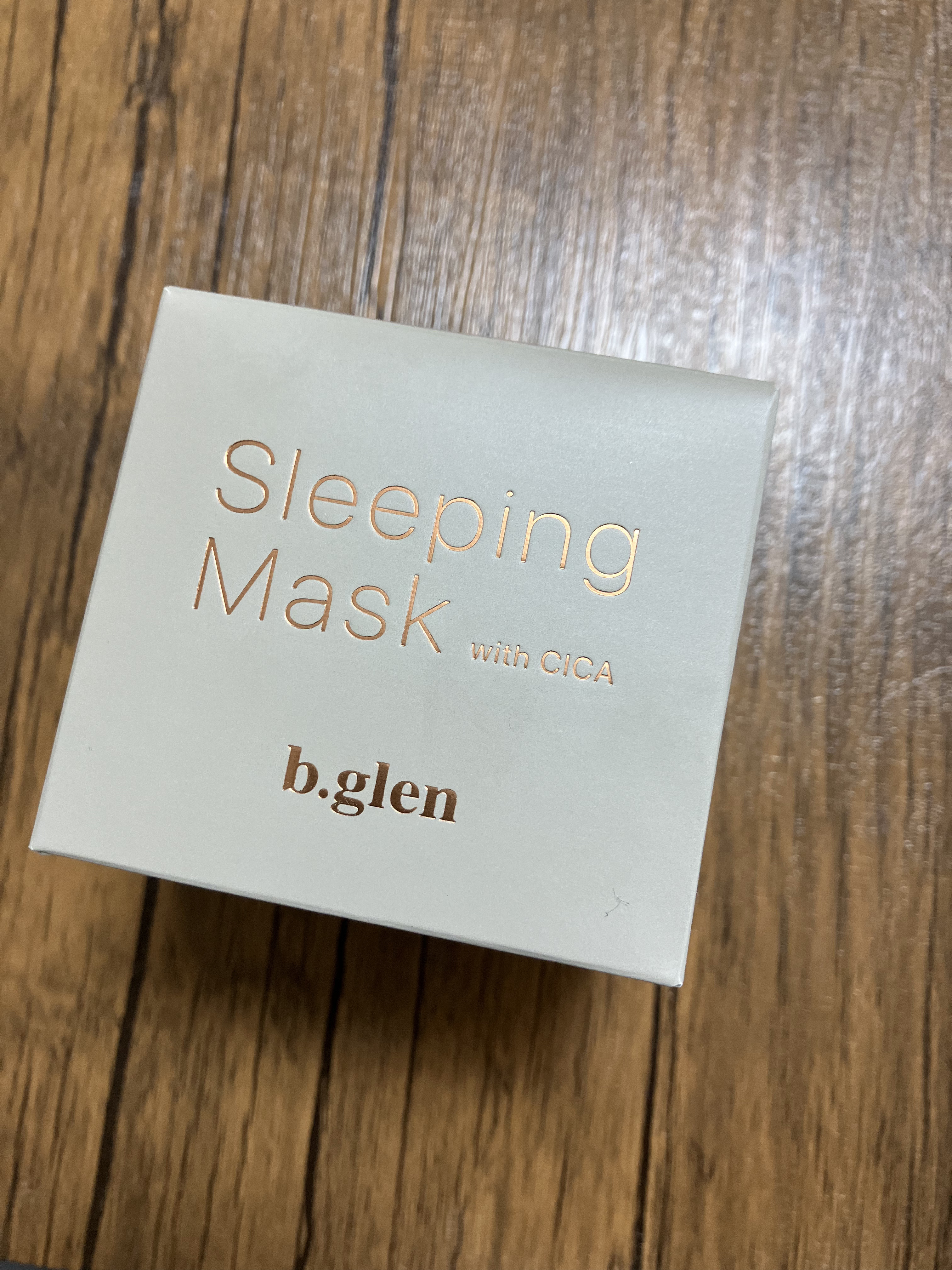 スリーピングマスク with CICA/b.glen/フェイスクリームを使ったクチコミ（2枚目）