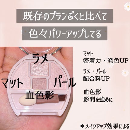 プランぷくコーデアイズ/キャンメイク/パウダーアイシャドウを使ったクチコミ(4枚目)