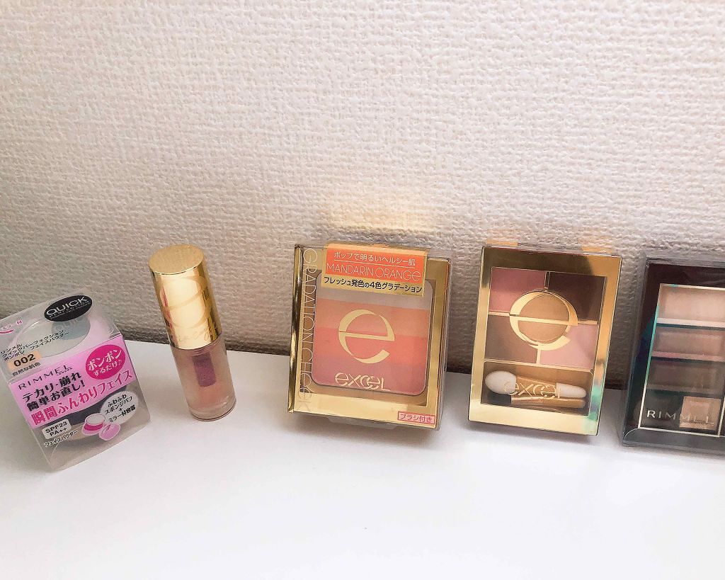 ファイブレイヤーズシャドウ N FS02 スイートピンク/excel/アイシャドウパレットを使ったクチコミ（1枚目）