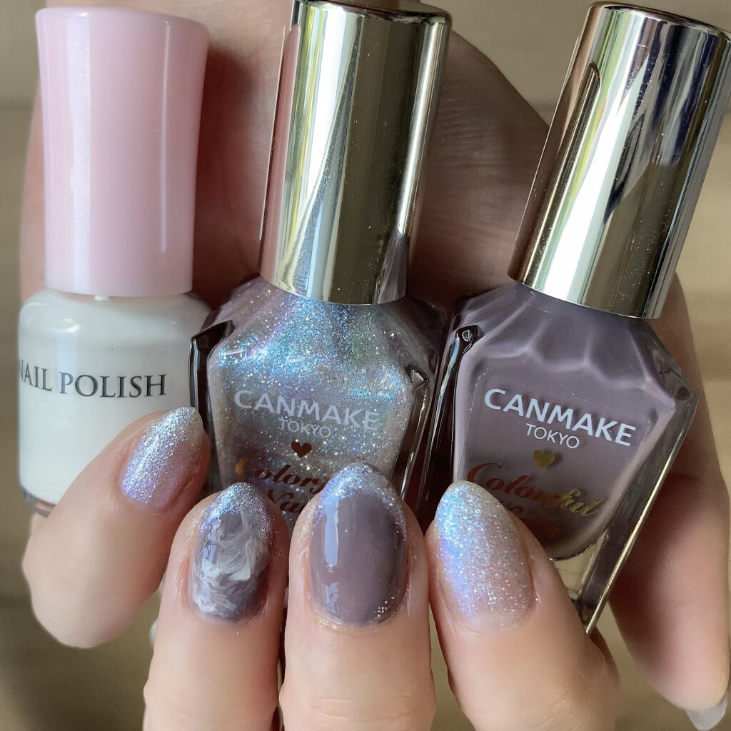 カラフルネイルズ/キャンメイク/マニキュアを使ったクチコミ（2枚目）