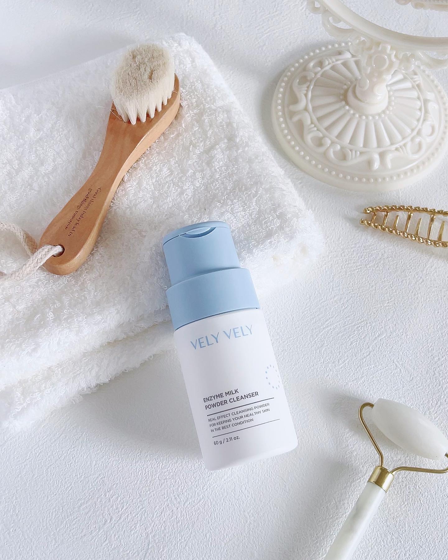 酵素ミルク洗顔パウダー/VELY VELY/洗顔パウダーを使ったクチコミ（1枚目）