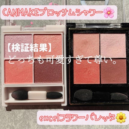 リアルクローズシャドウ/excel/アイシャドウパレットを使ったクチコミ(4枚目)