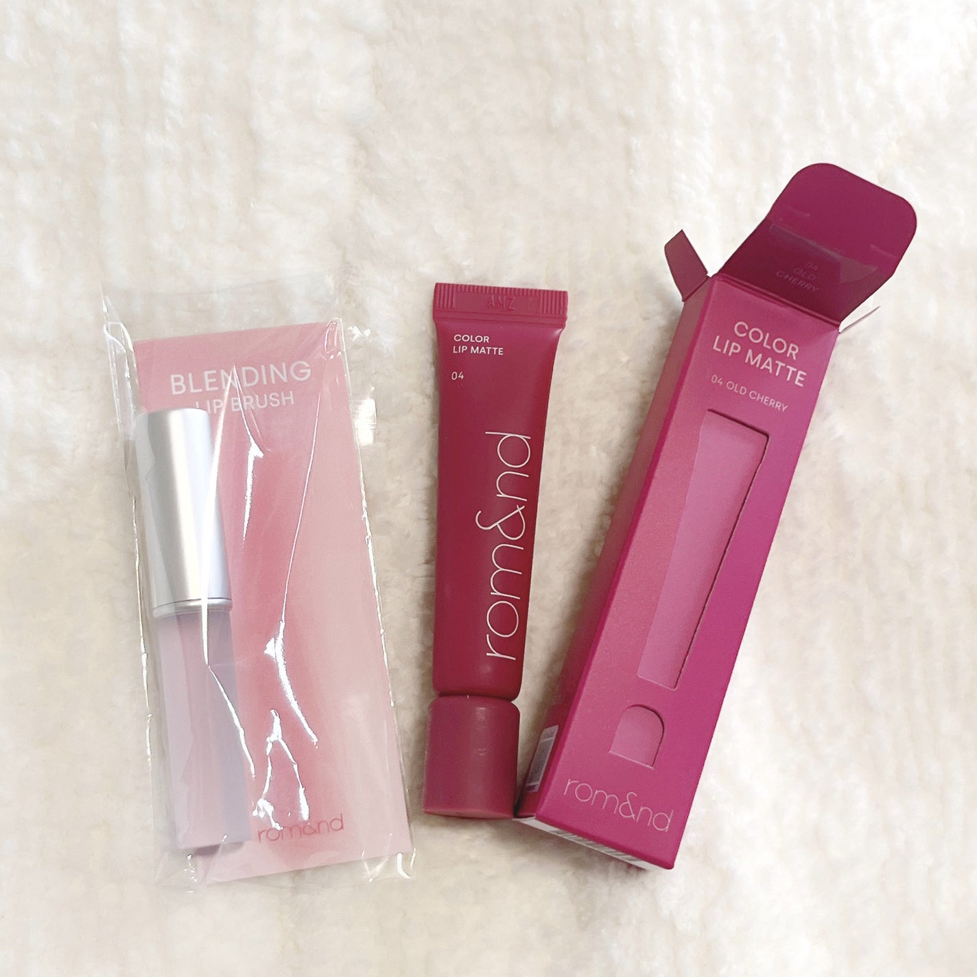カラーリップマット/rom&nd/口紅を使ったクチコミ(2枚目)