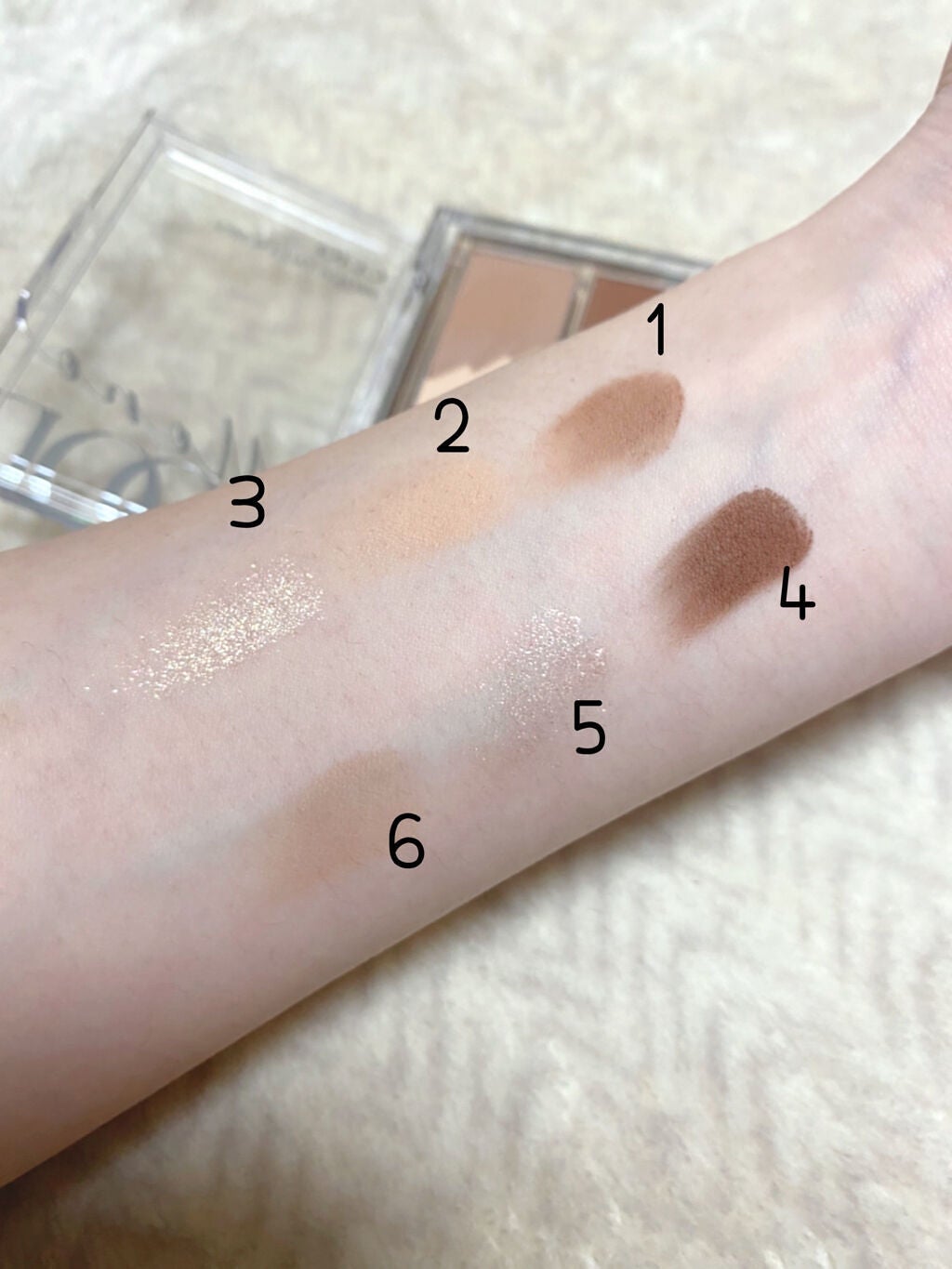 プロ アイパレット ミニ/CLIO/アイシャドウパレットを使ったクチコミ(5枚目)