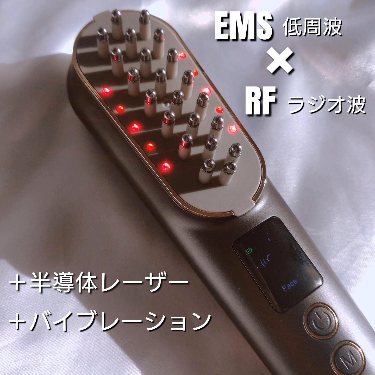 WAVEWAVE Scalp Brush Pro/WAVEWAVE/美顔器・マッサージを使ったクチコミ（2枚目）