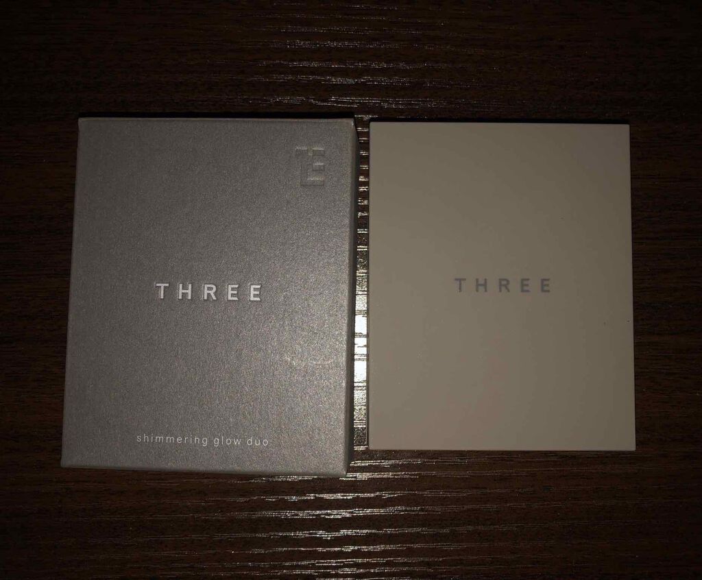THREE シマリング グロー デュオ/THREE/クリームハイライトを使ったクチコミ(2枚目)