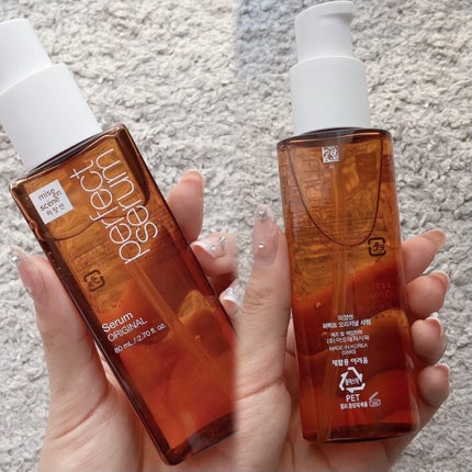 パーフェクトセラム オリジナルセラム/miseenscene/アウトバストリートメントを使ったクチコミ(4枚目)