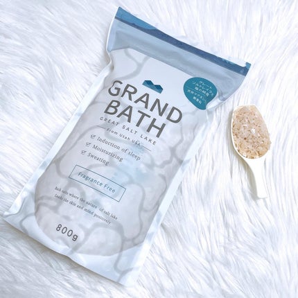 GRAND BATH Fragrance Free 800g/GRAND BATH/無機塩系入浴剤の画像