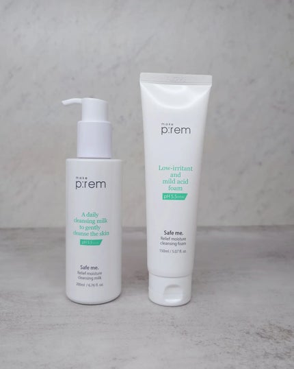 セーフミー リリーフモイスチャー クレンジングフォーム 250ml/make prem/洗顔フォームを使ったクチコミ(1枚目)