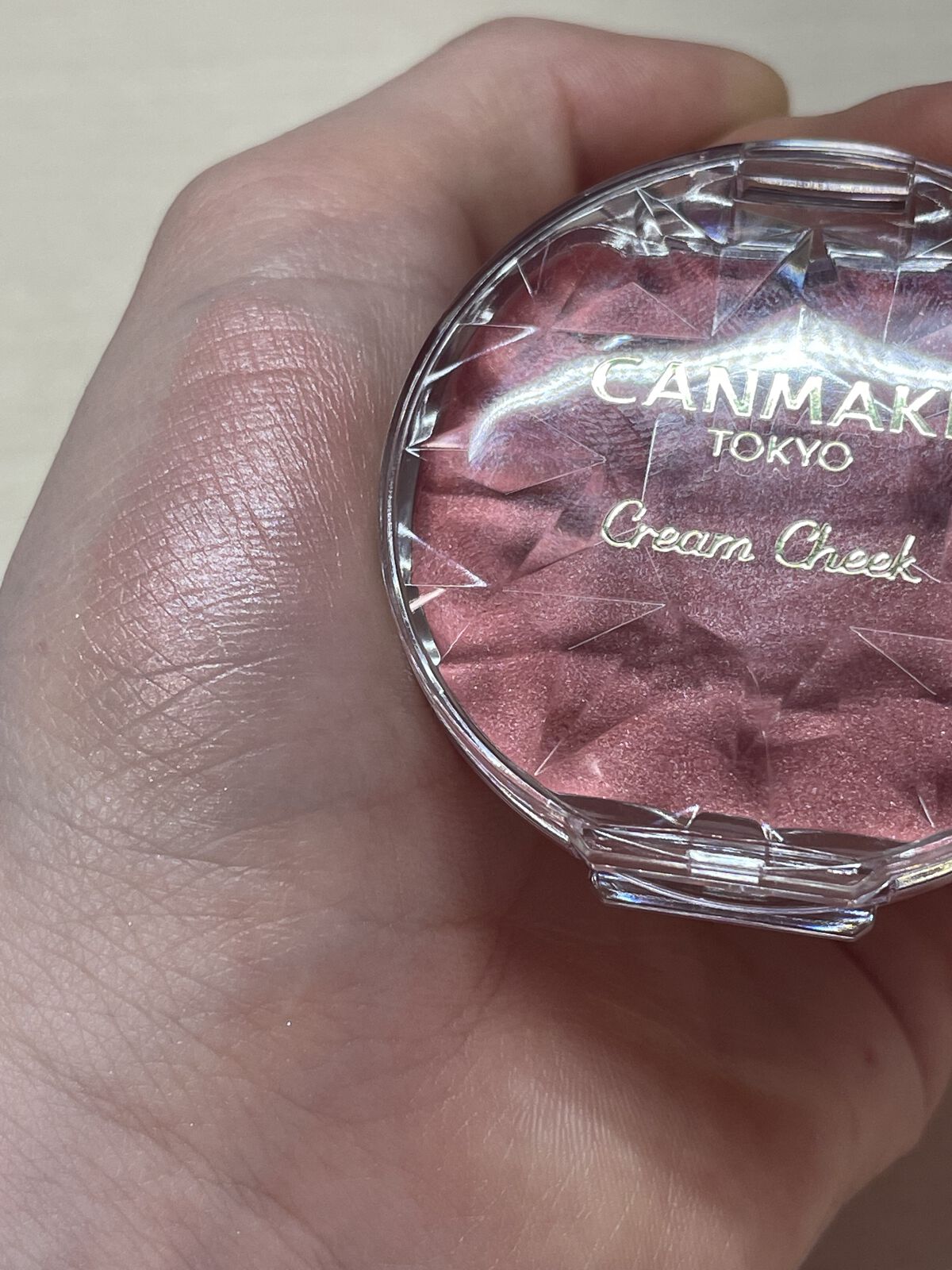 クリームチーク(パールタイプ)/キャンメイク/ジェル・クリームチークを使ったクチコミ（3枚目）