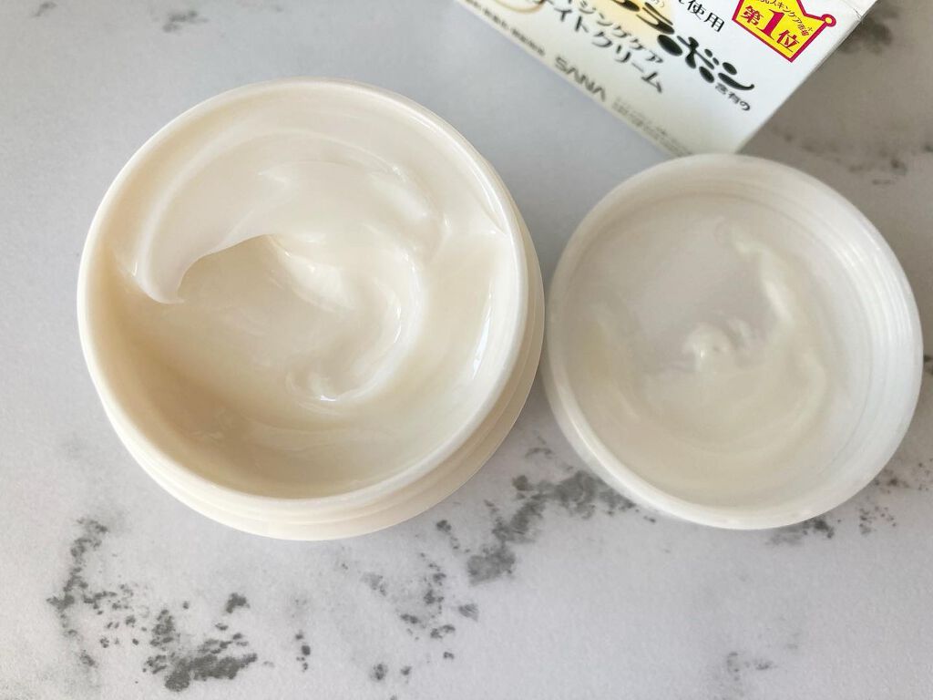 リンクルナイトクリーム/なめらか本舗/フェイスクリームを使ったクチコミ(2枚目)