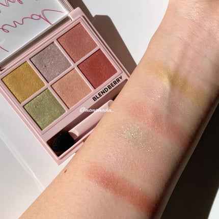 オーラクリエイション/BLEND BERRY/アイシャドウパレットを使ったクチコミ(2枚目)
