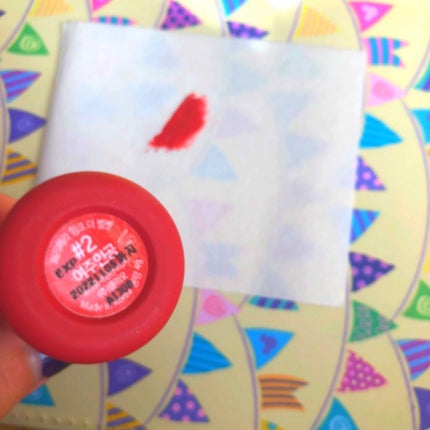 インク ベルベット/PERIPERA/口紅を使ったクチコミ(2枚目)