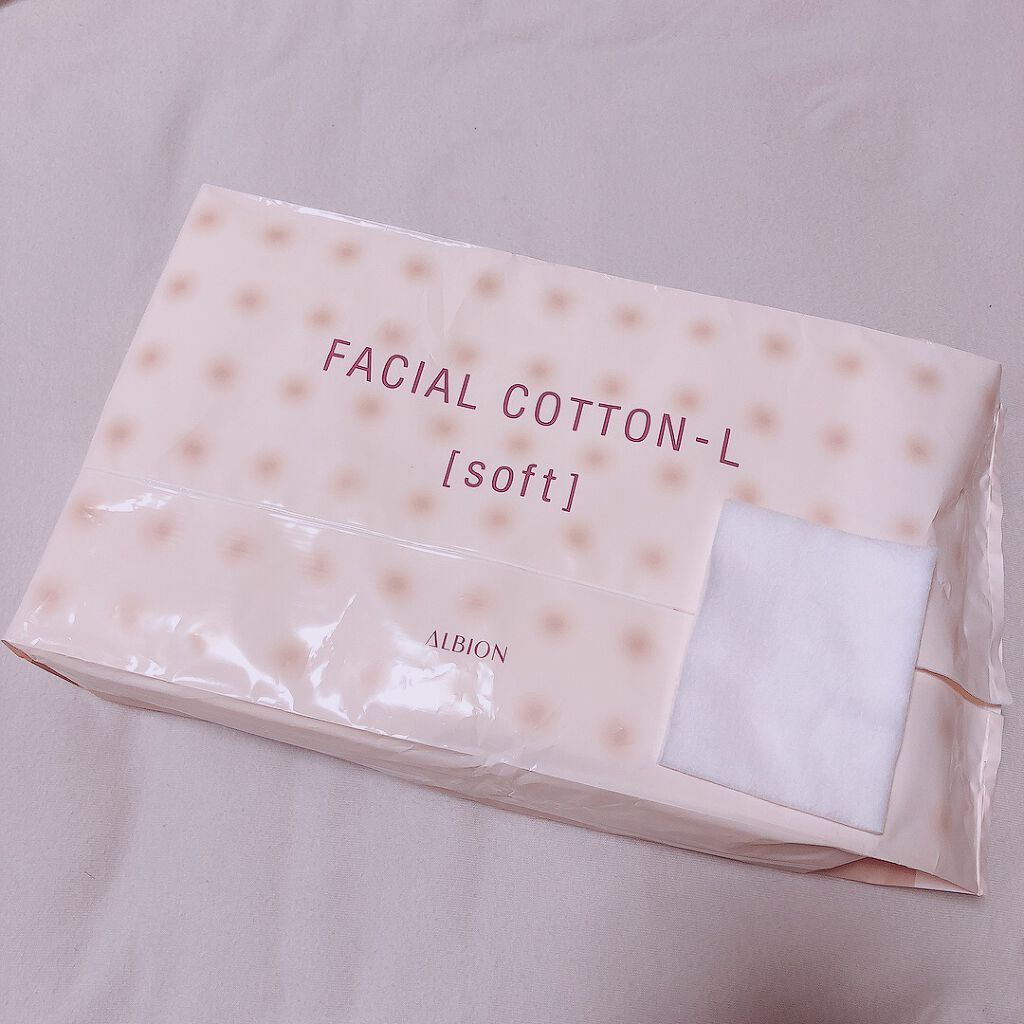 アルビオン フェイシャルコットンL(ソフト)/ALBION/コットンを使ったクチコミ(1枚目)