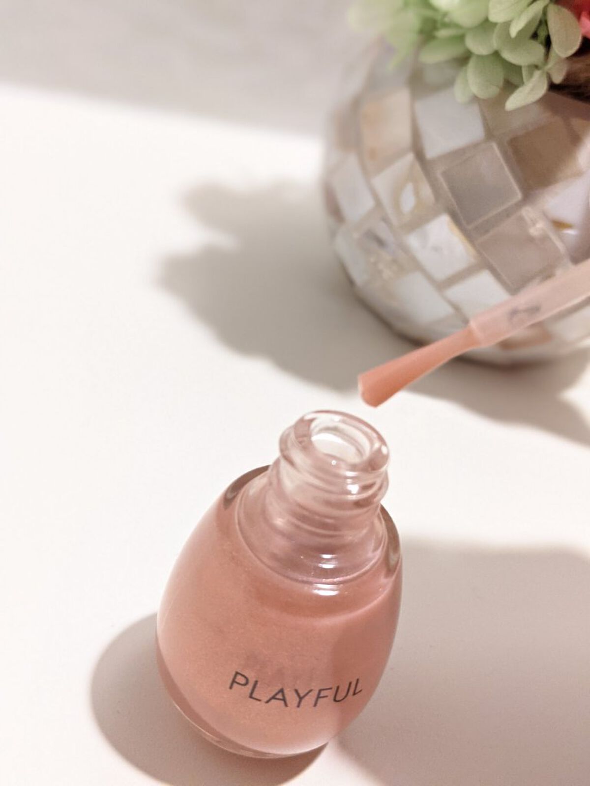 プレイフル アップデートネイル pun-16 ミスティピンク/PLAYFUL/オールインワンネイルを使ったクチコミ（1枚目）