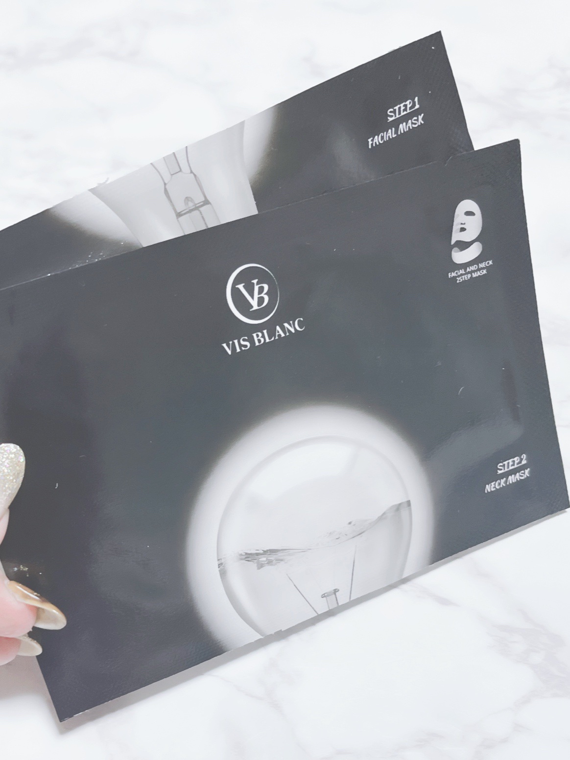 2ステップマスク/VIS BLANC/シートマスク・パックを使ったクチコミ（2枚目）