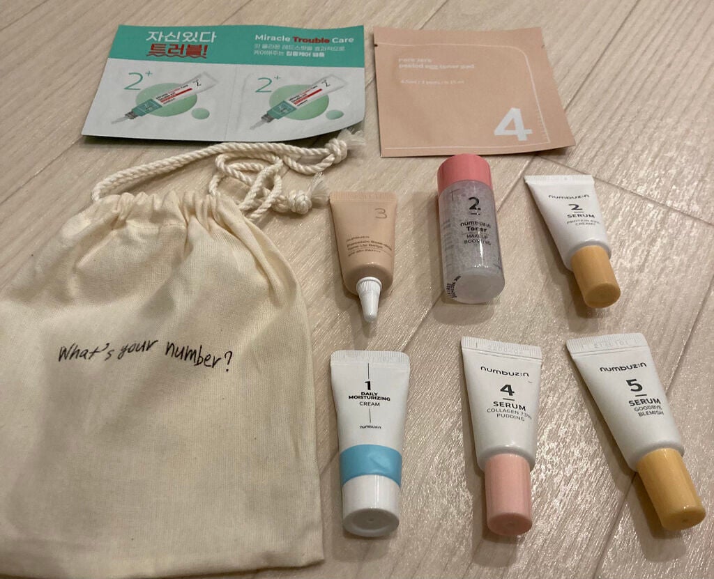 2番 ぴたっとメイクトナー/numbuzin/化粧水を使ったクチコミ(2枚目)