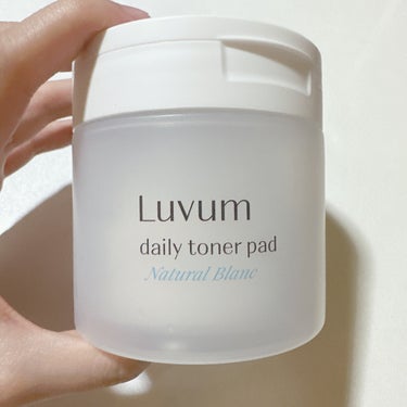 ナチュラルブランデイリートナーパッド/Luvum/拭き取り化粧水を使ったクチコミ（2枚目）
