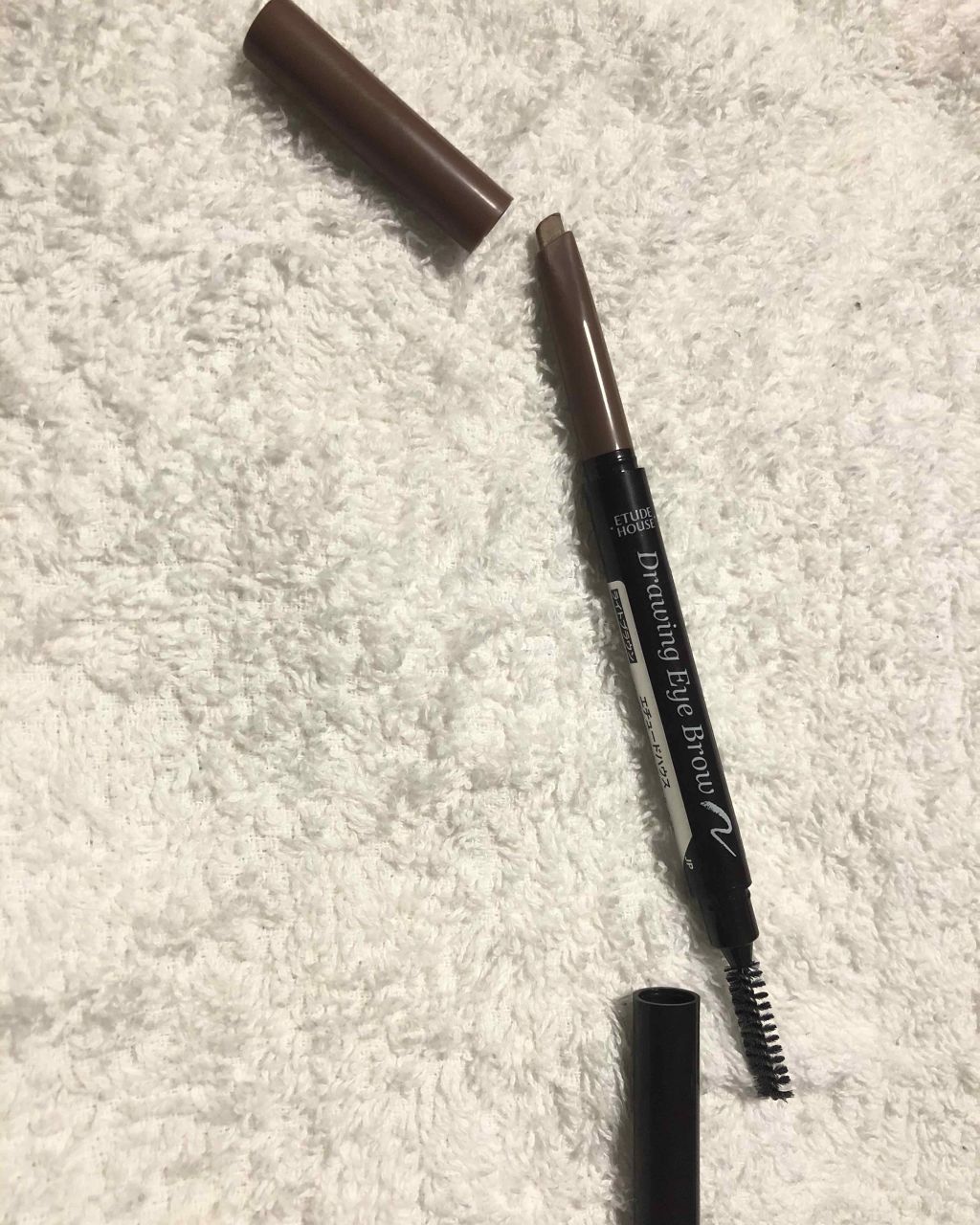 ドローイング アイブロウ ペンシル ライトブラウン/ETUDE/アイブロウペンシルを使ったクチコミ（1枚目）