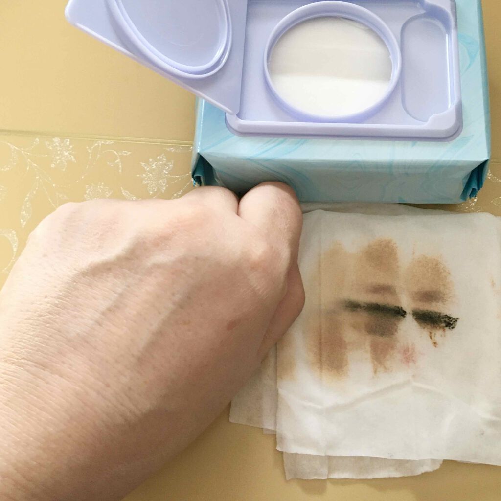 クリアふきとりシート/ビオレ/クレンジングシートを使ったクチコミ(4枚目)