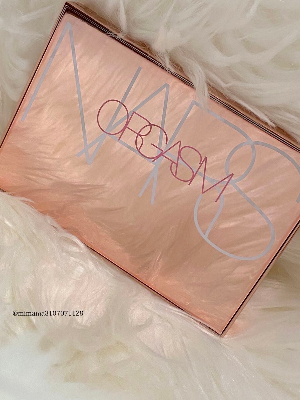 オーガズム オン ザ ビーチ チークパレット/NARS/パウダーチークを使ったクチコミ(5枚目)