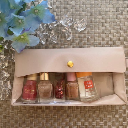 マニキュア整理ケース/DAISO/ネイル用品を使ったクチコミ(1枚目)