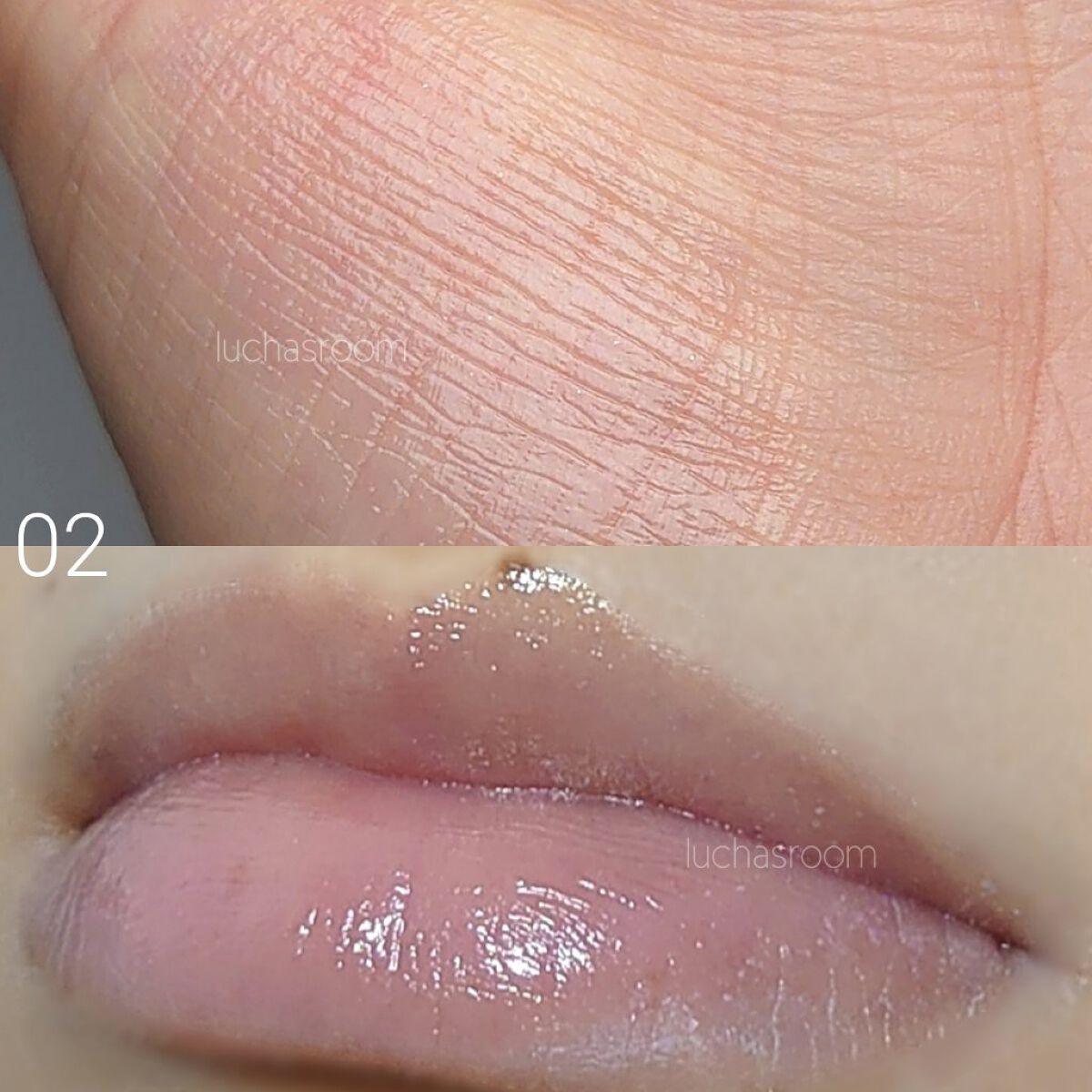 カラーリップバーム/U R GLAM/リップバームを使ったクチコミ（3枚目）