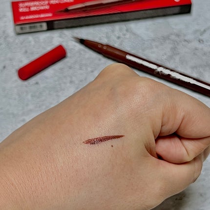 スーパープルーフ ペン ライナー/CLIO/リキッドアイライナーを使ったクチコミ(4枚目)