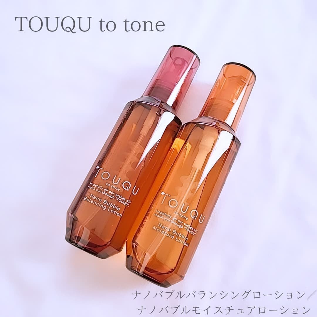 TOUQU to tone ナノバブル モイスチュアローション/TOUQU to tone/化粧水を使ったクチコミ（1枚目）