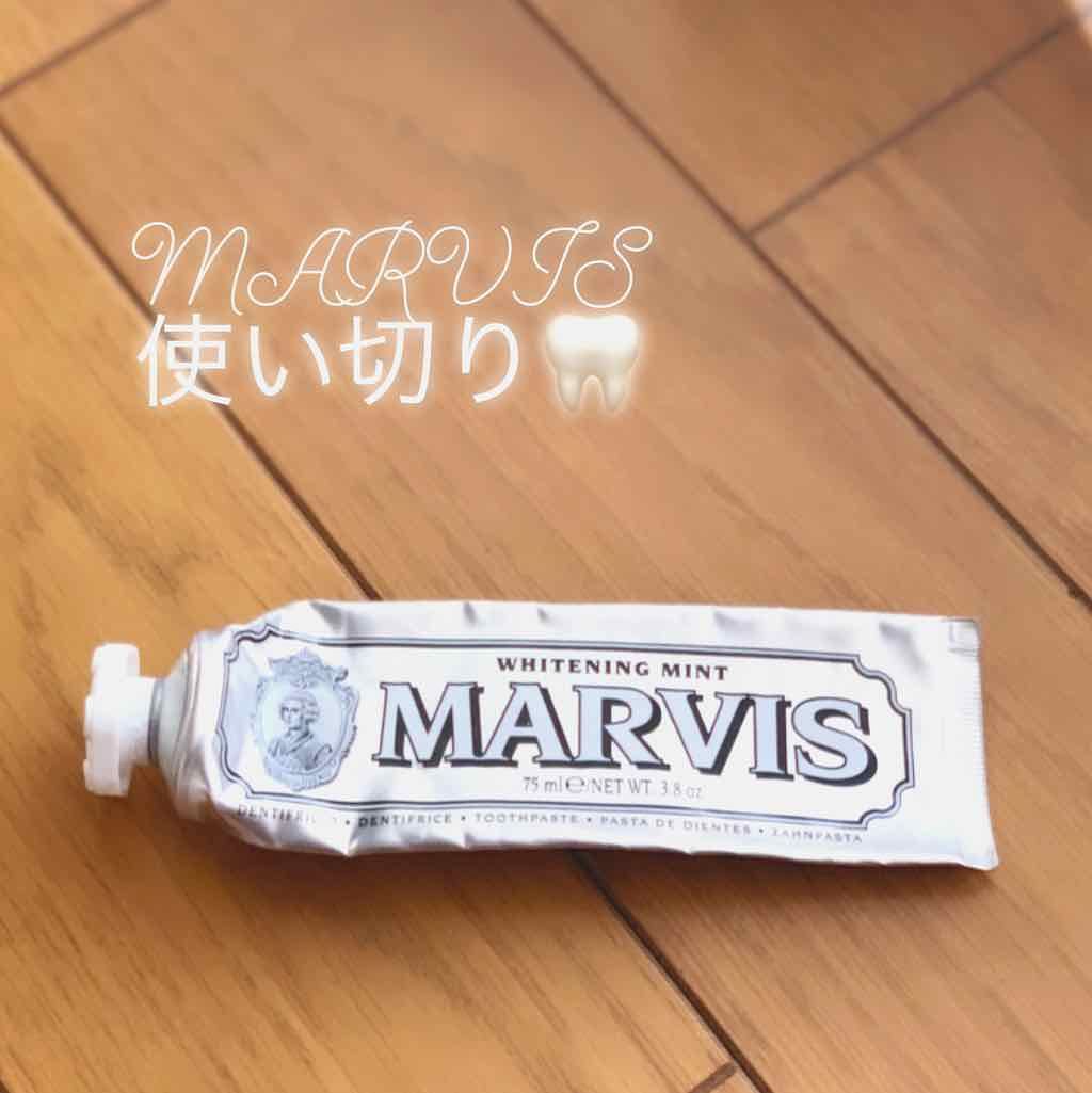 MARVIS/MARVIS/歯磨き粉を使ったクチコミ(1枚目)