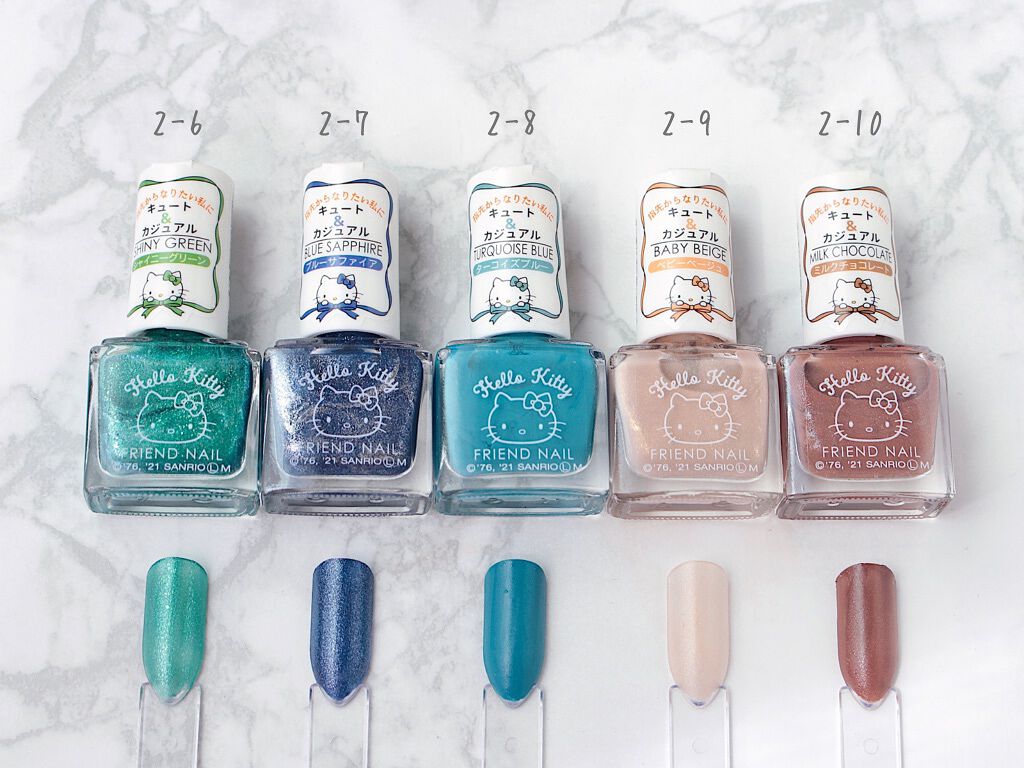 フレンドネイル(リニューアル品)	/DAISO/マニキュアを使ったクチコミ(4枚目)