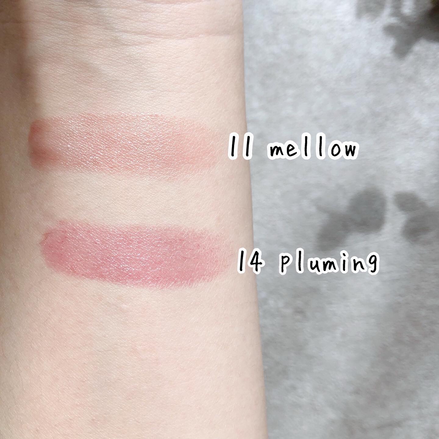 アワーグロウリップ #14 Pluming/oenir/口紅を使ったクチコミ（3枚目）