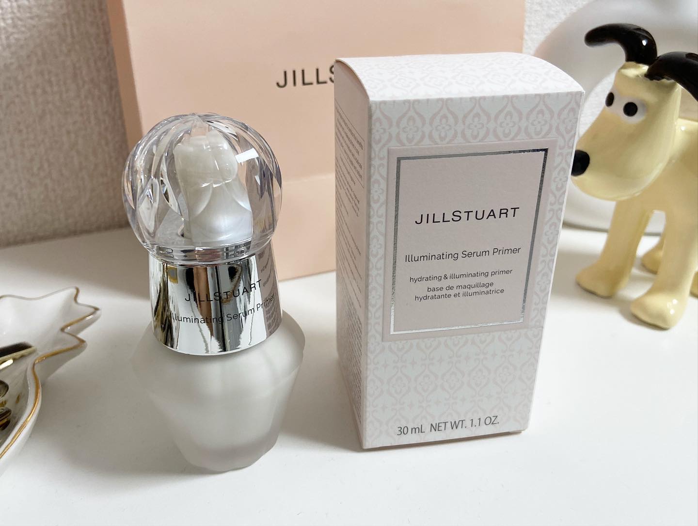 ジルスチュアート　イルミネイティング セラムプライマー/JILL STUART/化粧下地を使ったクチコミ（2枚目）
