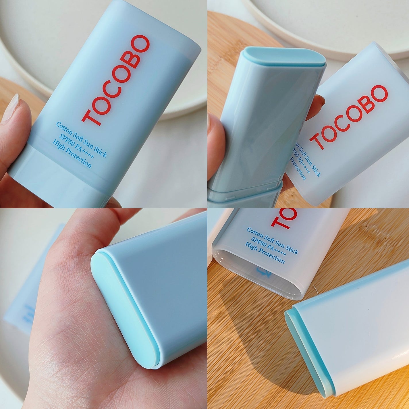 コットンソフトサンスティック/TOCOBO/日焼け止めスティックを使ったクチコミ(3枚目)