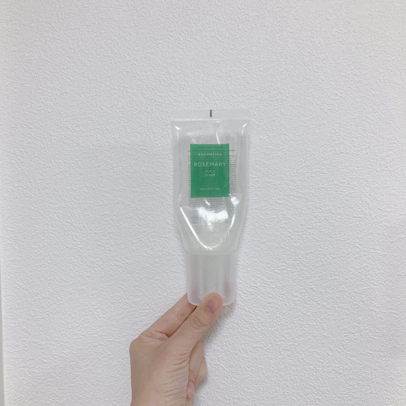 ローズマリー スカルプ スクラブ/AROMATICA/ヘッドスクラブを使ったクチコミ(1枚目)