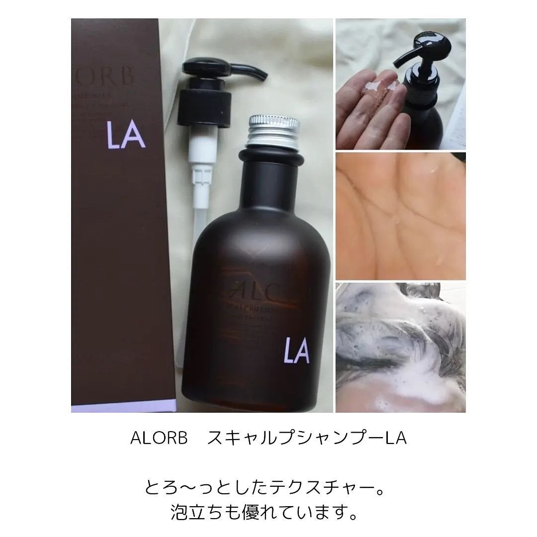 スキャルプシャンプーLA/トリートメントLA/ALORB/サロンシャンプーを使ったクチコミ(4枚目)
