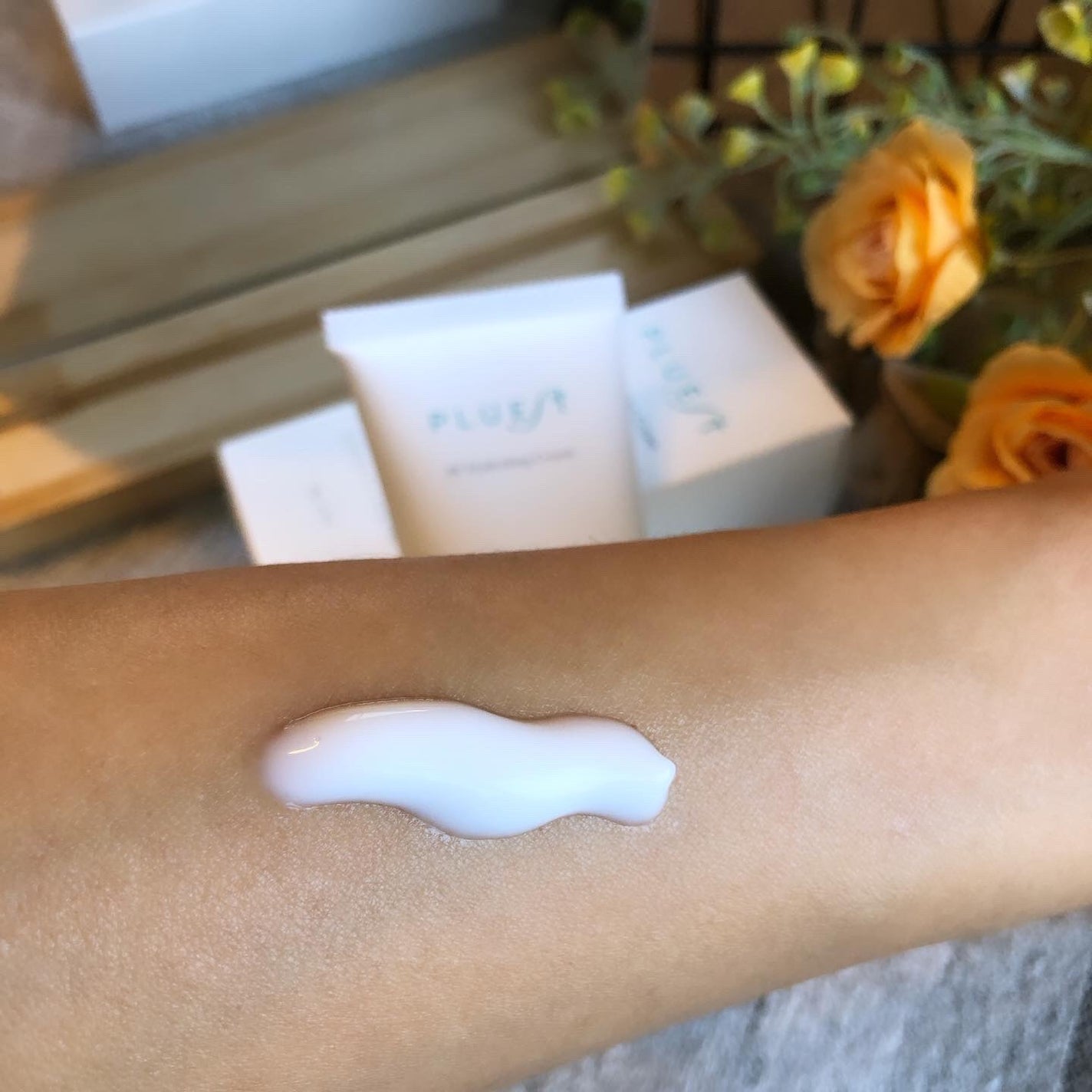 RF ハイドレーティングクリーム/PLUEST/フェイスクリームを使ったクチコミ(2枚目)