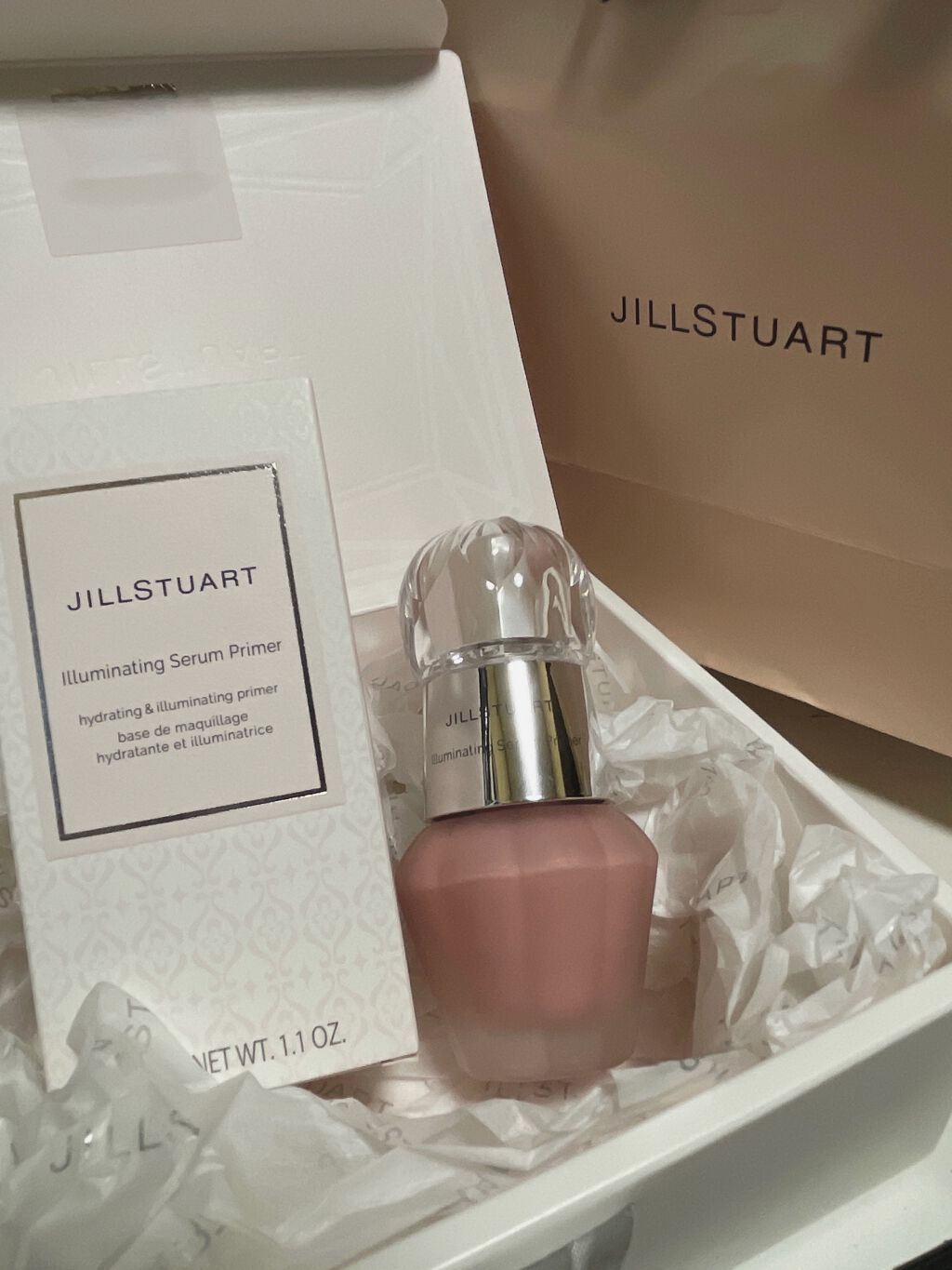 ジルスチュアート イルミネイティング セラムプライマー/JILL STUART/化粧下地を使ったクチコミ(2枚目)
