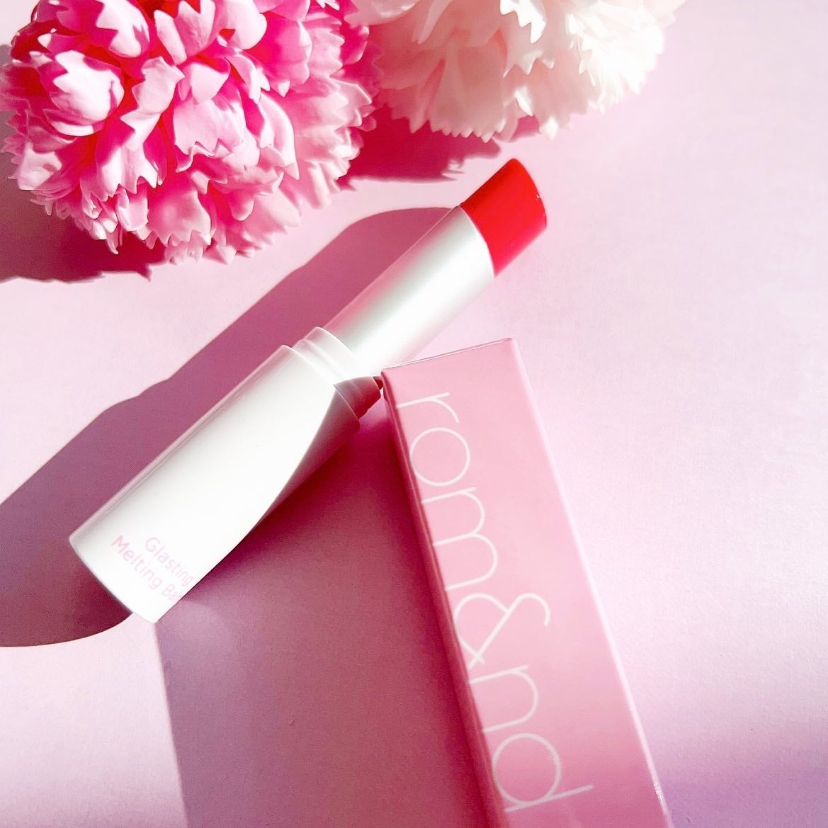 グラスティングメルティングバーム/rom&nd/リップバームを使ったクチコミ(2枚目)